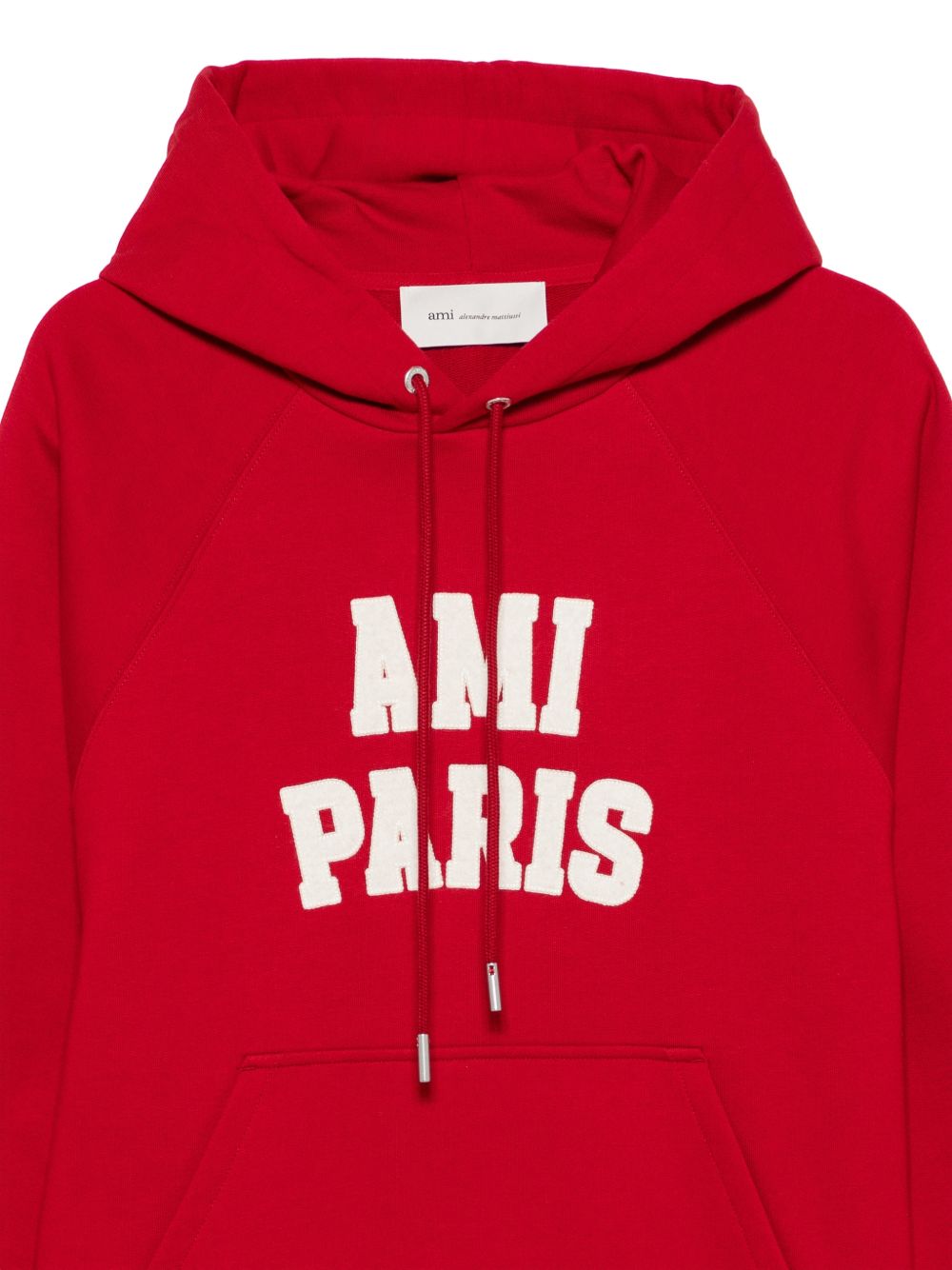Ami Paris Women Logo Cotton Hoodie