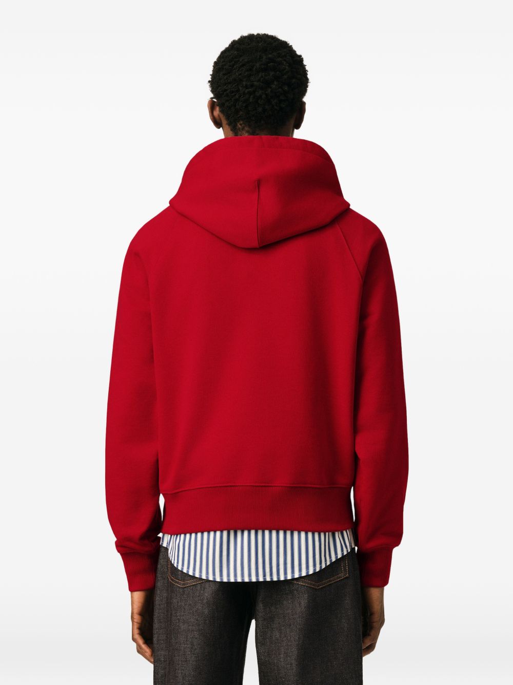 Ami Paris Men Logo Cotton Hoodie
