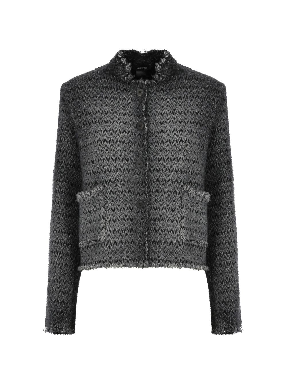 Avant Toi Women Wool Crewneck Jacket