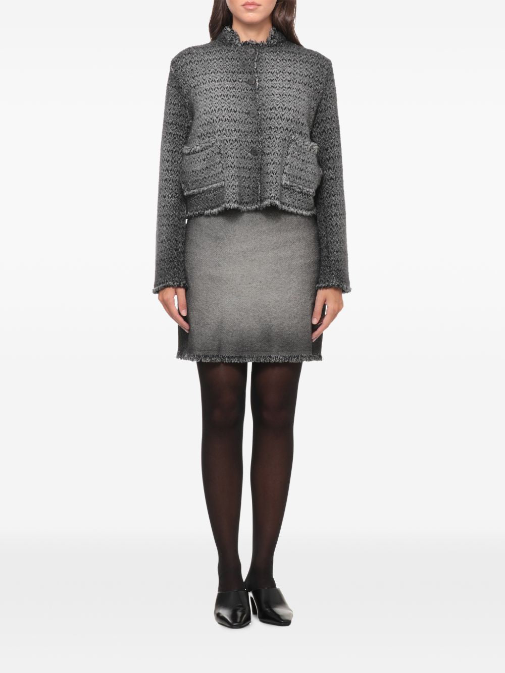 Avant Toi Women Wool Crewneck Jacket