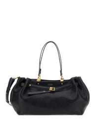 Balenciaga Women Fan Medium Leather Tote Bag