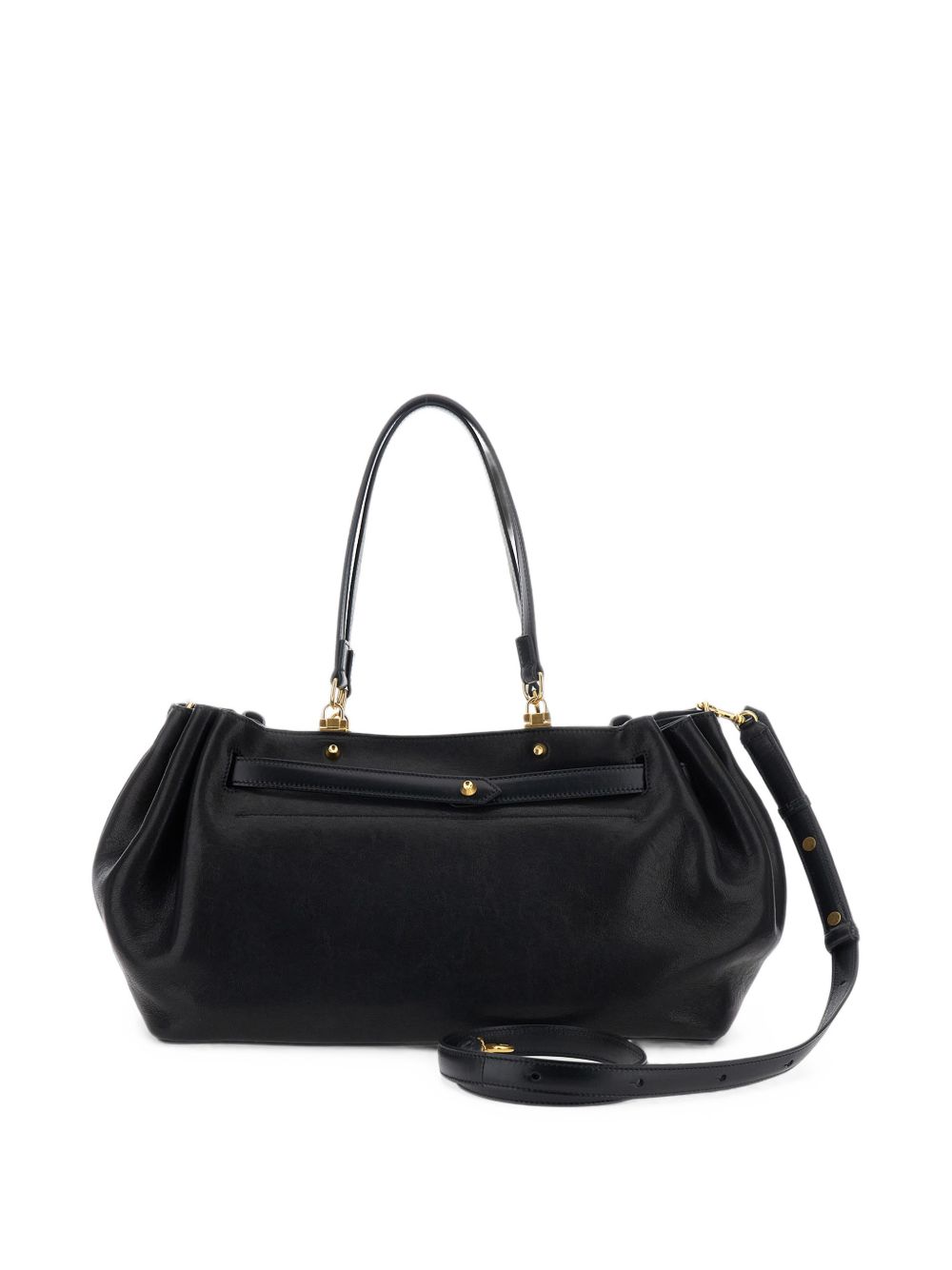 Balenciaga Women Fan Medium Leather Tote Bag