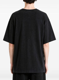Balenciaga Men Printed Cotton T-Shirt