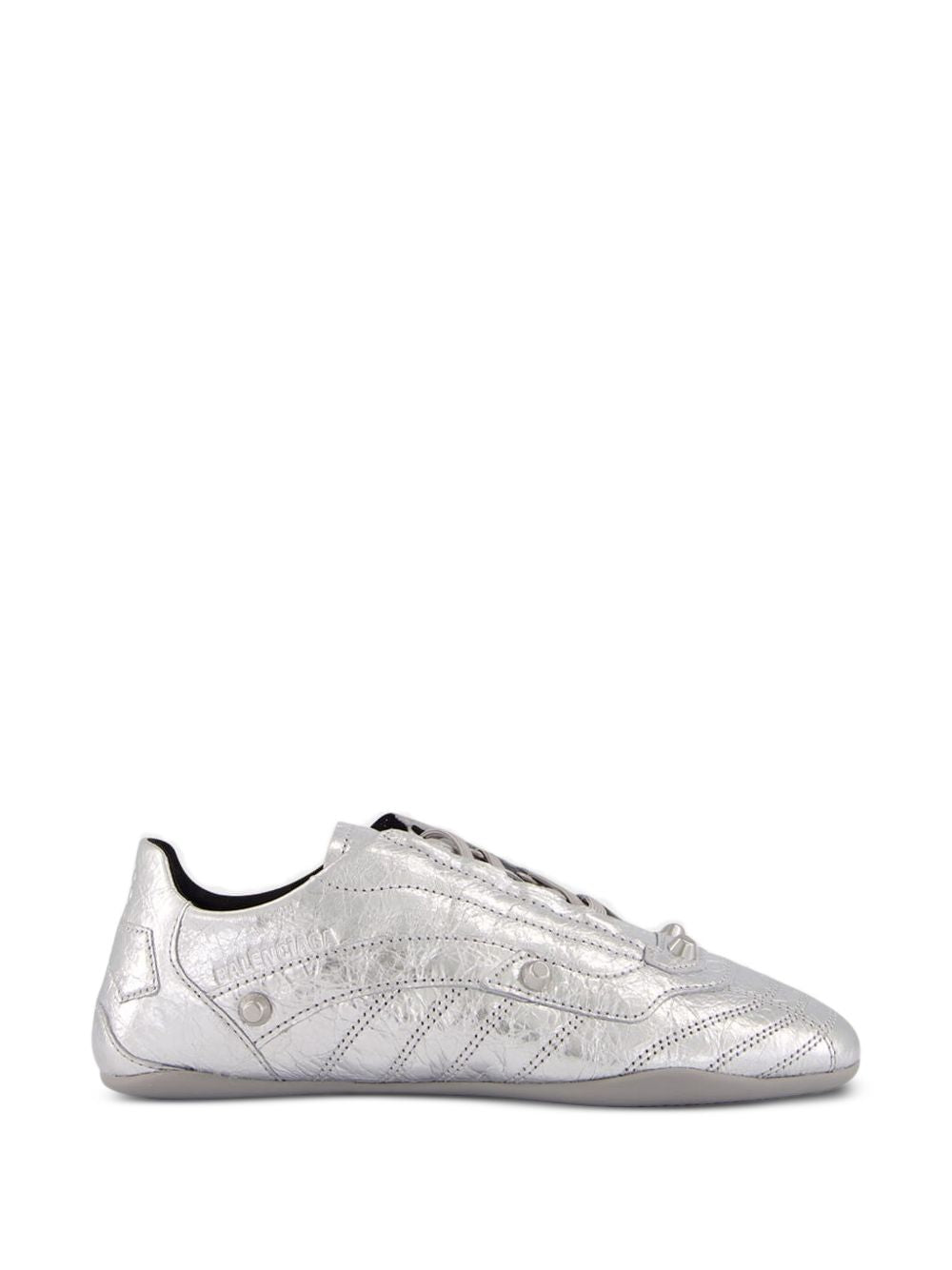Balenciaga Women City Leather Sneakers