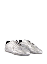 Balenciaga Women City Leather Sneakers