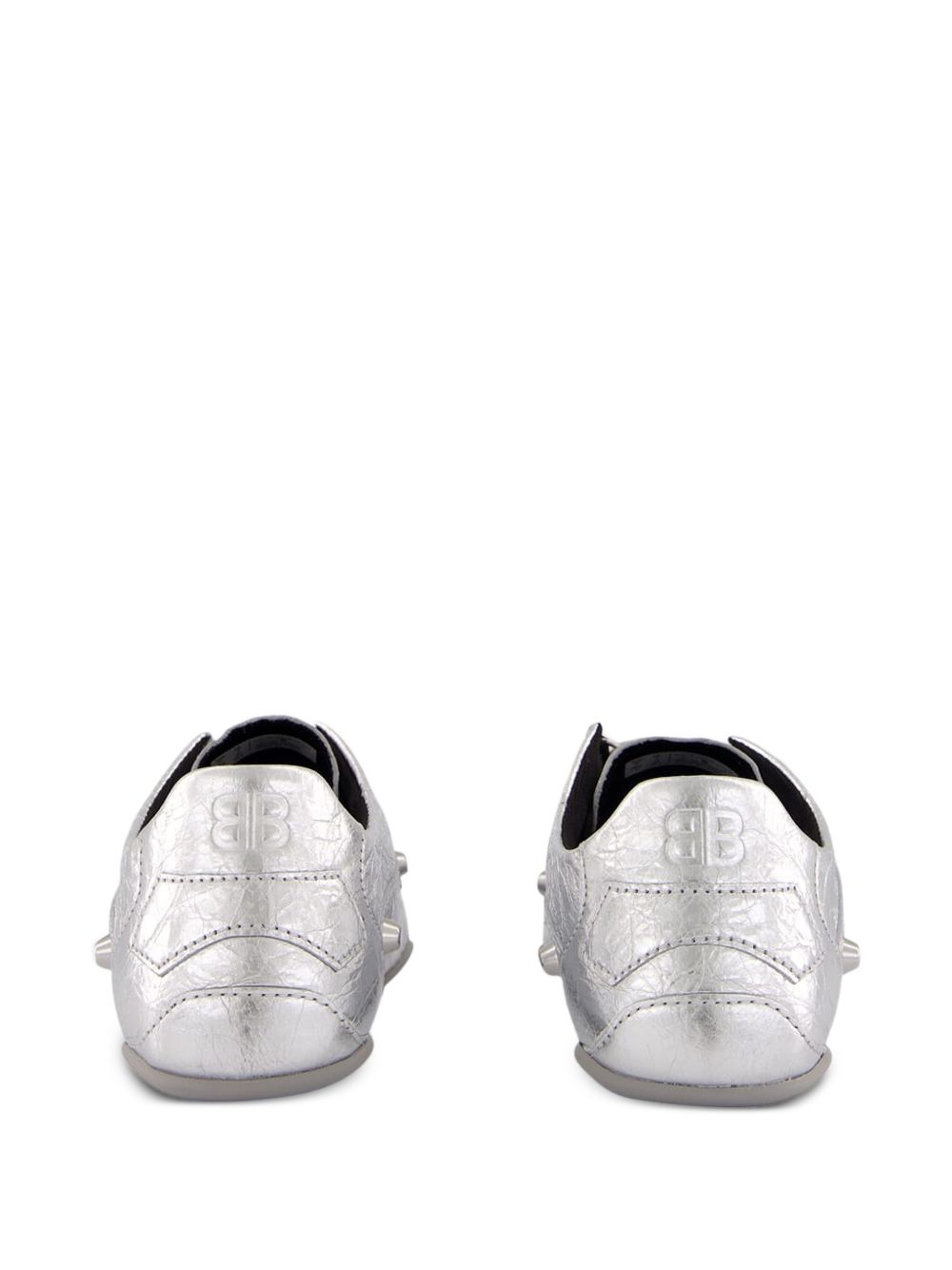 Balenciaga Women City Leather Sneakers