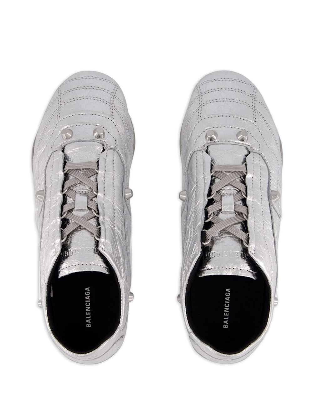 Balenciaga Women City Leather Sneakers