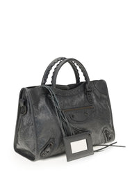 Balenciaga Women Le City Medium Leather Handbag