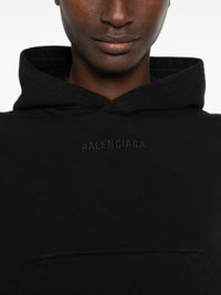 Balenciaga Women Oversized Cotton Sweatshirt