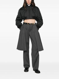 Balenciaga Women Cropped Bomber Jacket
