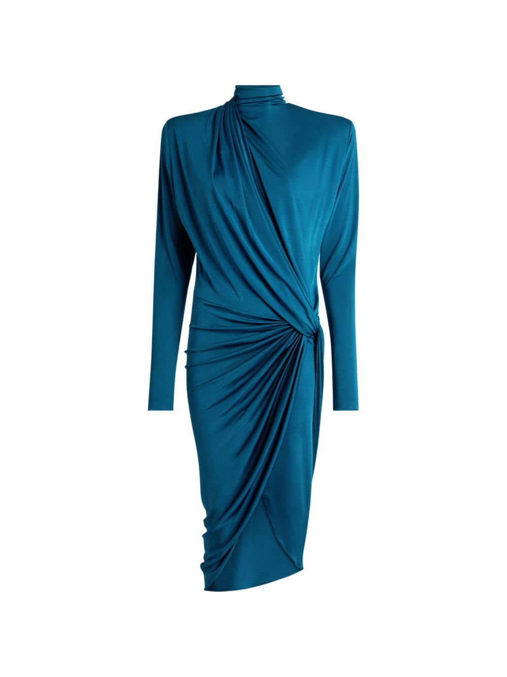 Balmain Women Draped Midi Dress