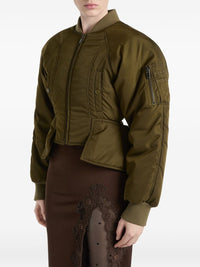 BALMAIN Balmain Women Nylon Bomber Jacket