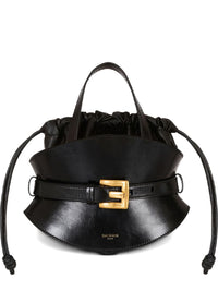 BALMAIN Balmain Women Shuffle Mini Leather Shoulder Bag