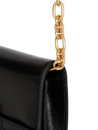 BALMAIN Balmain Women Shuffle Leather Wallet On Chain