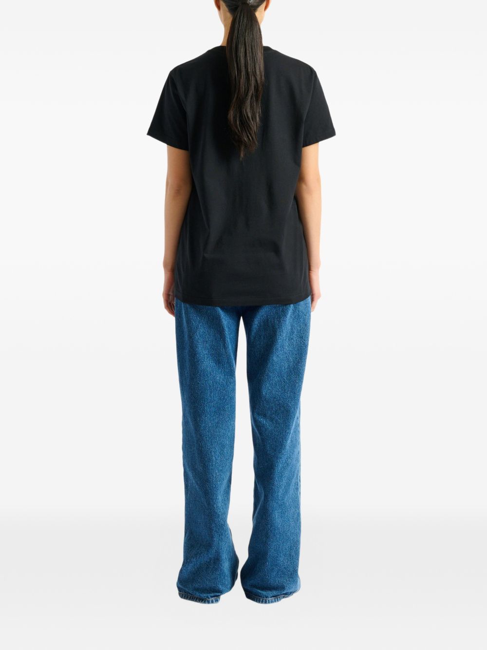 Balmain Women Logo Cotton T-Shirt