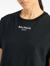 Balmain Women Logo Cotton T-Shirt