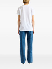 Balmain Women Logo Cotton T-Shirt
