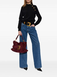 Balmain Women Cashmere Crewneck Sweater