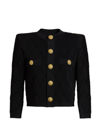 Balmain Women Cropped Cardigan