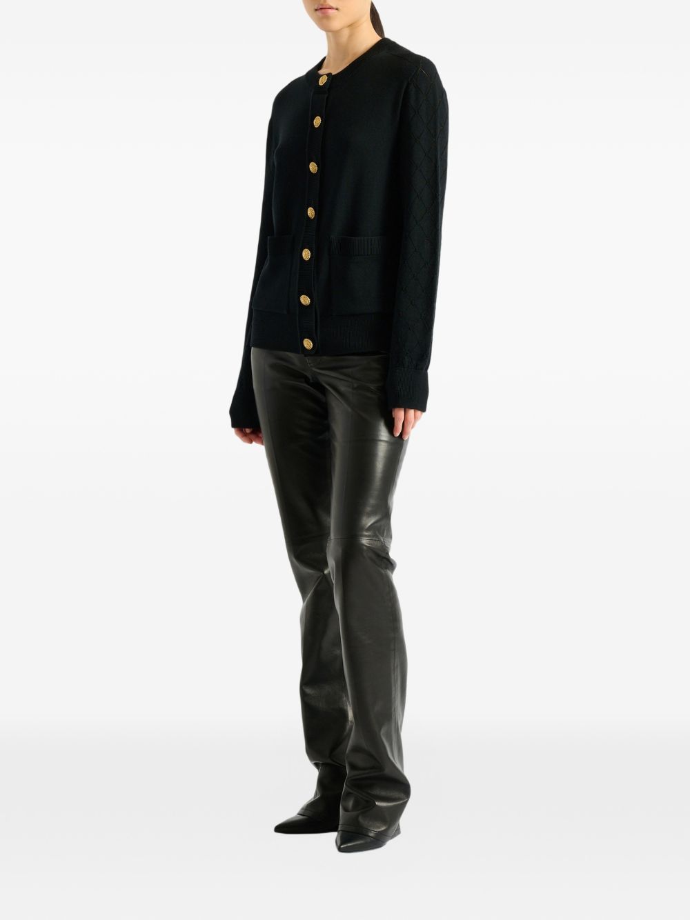 Balmain Women Wool Cardigan