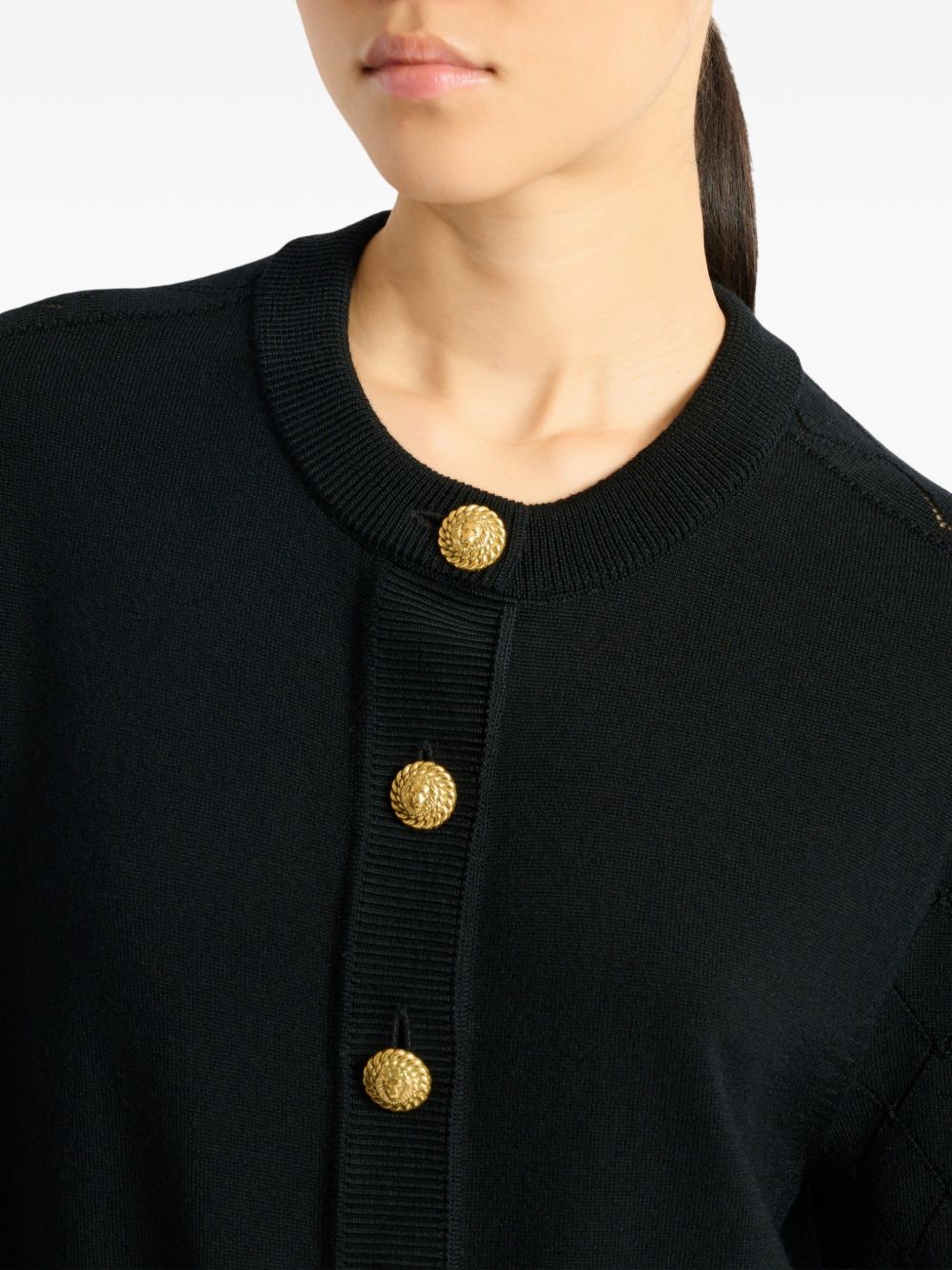 Balmain Women Wool Cardigan