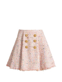 BALMAIN Balmain Women Tweed Mini Skirt