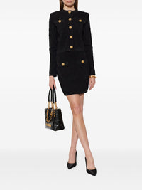 Balmain Women Quilted Mini Skirt