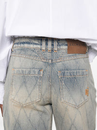Balmain Women Denim Cotton Jeans