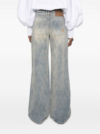 Balmain Women Denim Cotton Jeans