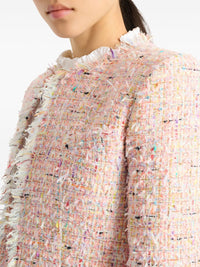 Balmain Women Tweed Cropped Jacket