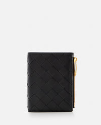 Bottega Veneta Bottega Veneta Women Leather Card-Holder Intrecciato