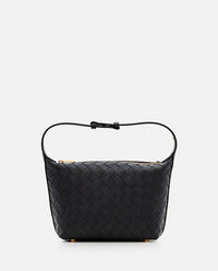 Bottega Veneta Women Mini Wallace Leather Shoulder Bag