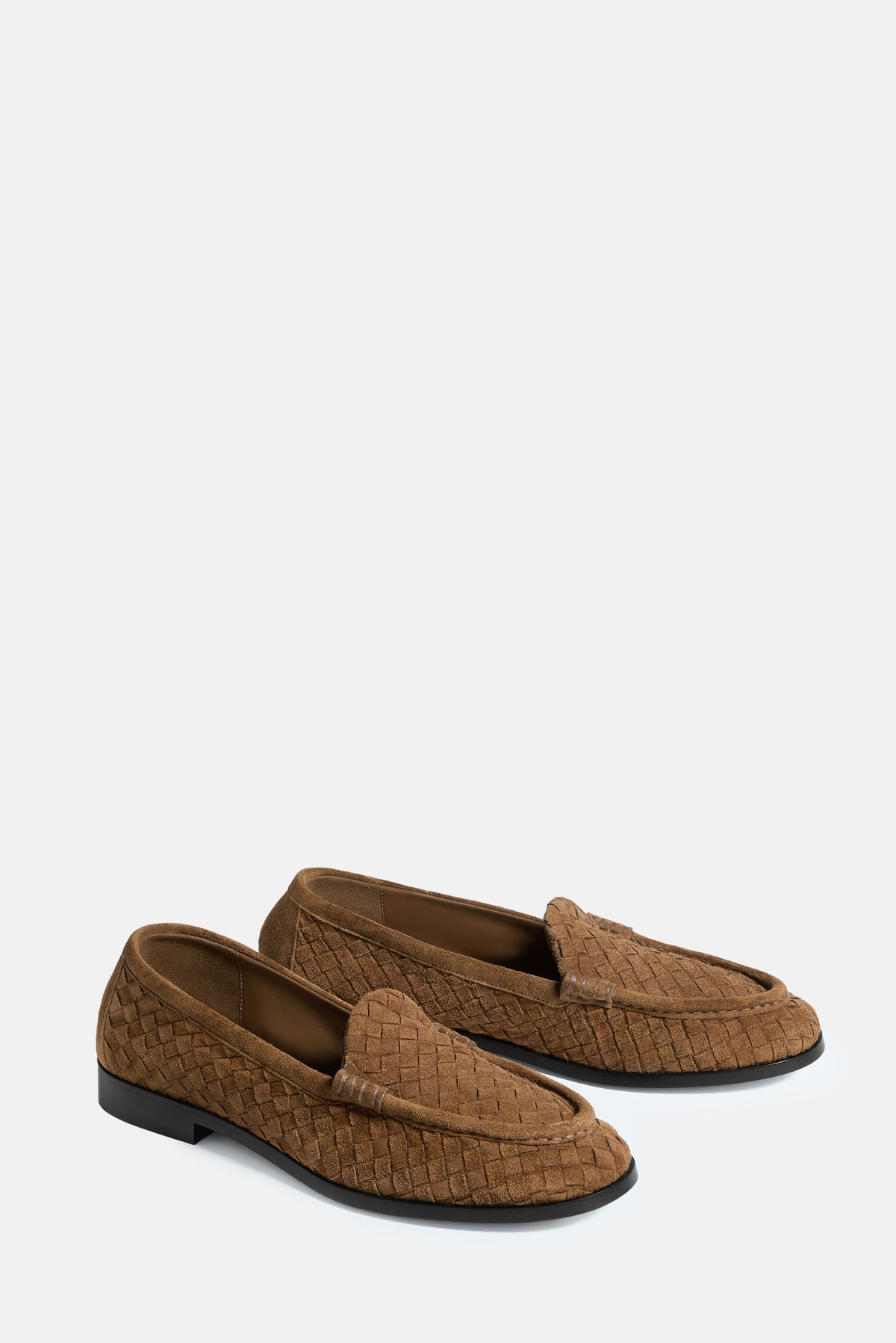Bottega Veneta Women Silenzio Suede Loafers