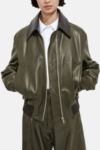 Bottega Veneta Bottega Veneta Women Shiny Leather Blouson