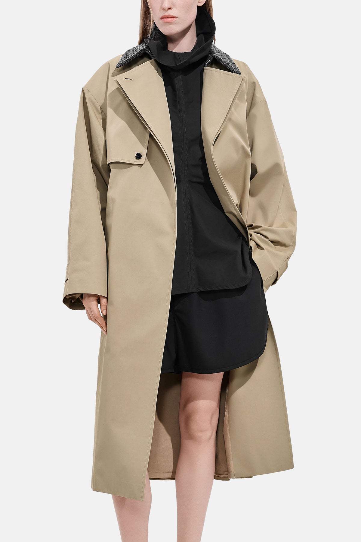 Bottega Veneta Bottega Veneta Women Cotton Trench Coat