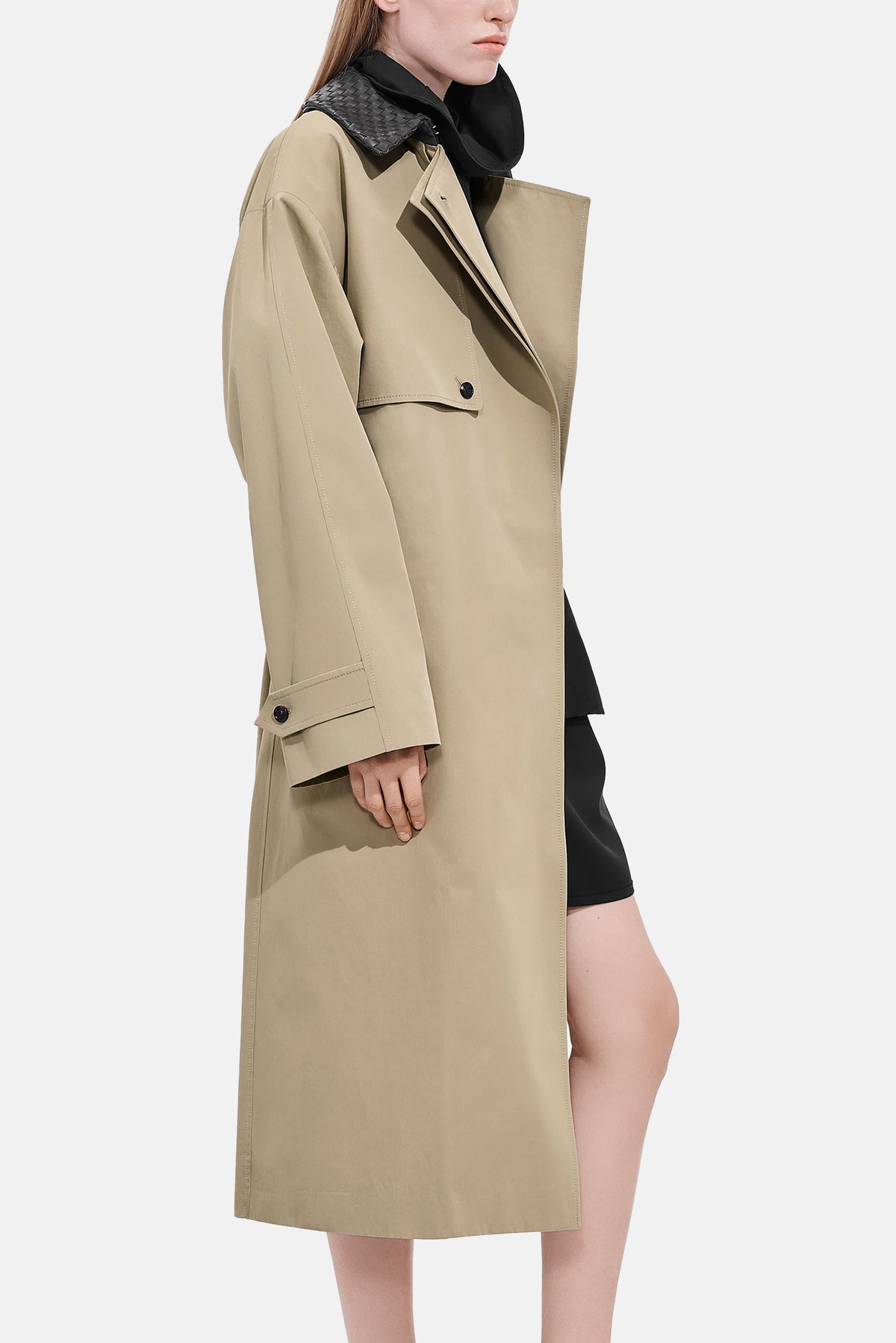 Bottega Veneta Bottega Veneta Women Cotton Trench Coat