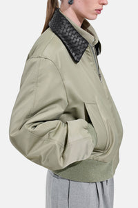 Bottega Veneta Women Satin Nylon Blouson