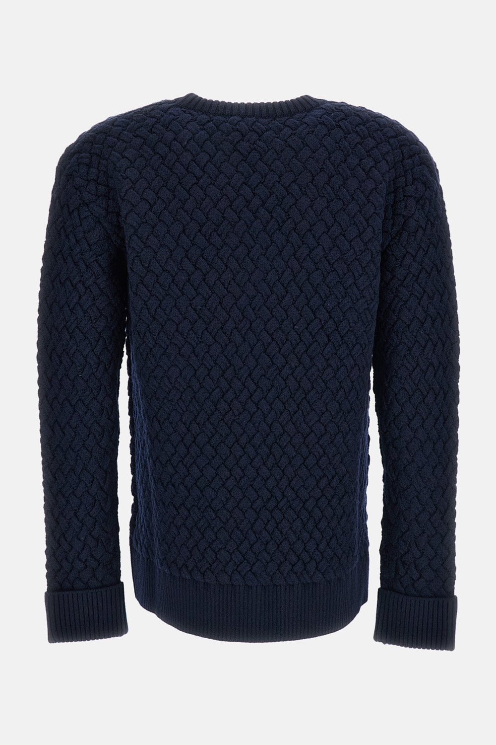 Bottega Veneta Women Crewneck Sweater Intrecciato Motif