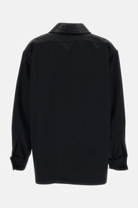Bottega Veneta Bottega Veneta Women Intrecciato Weave Collar Shirt