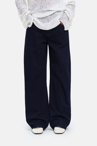 Bottega Veneta Bottega Veneta Women Black Blue Rinsed Denim