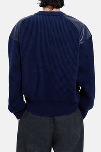 Bottega Veneta Men Wool And Cashmere English Rib Sweater