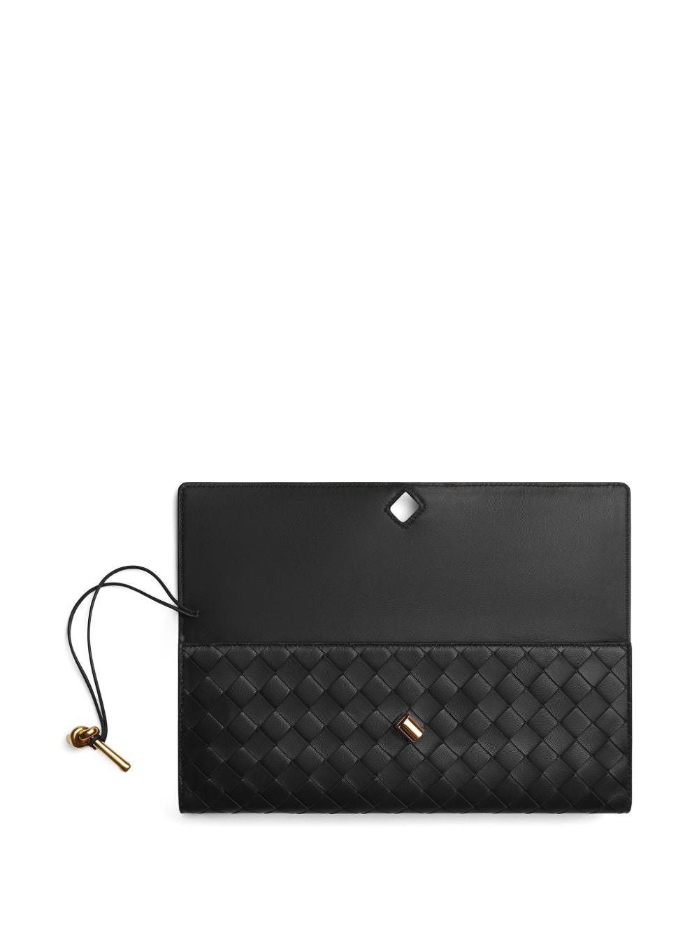 BOTTEGA VENETA Bottega Veneta Women Andiamo Leather Clutch