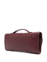 Bottega Veneta Women Andiamo Leather Clutch