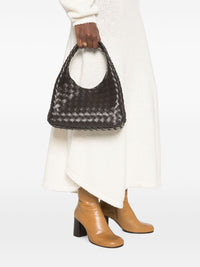 BOTTEGA VENETA Bottega Veneta Women Campana Small Leather Shoulder Bag