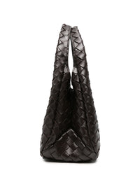 BOTTEGA VENETA Bottega Veneta Women Campana Small Leather Shoulder Bag