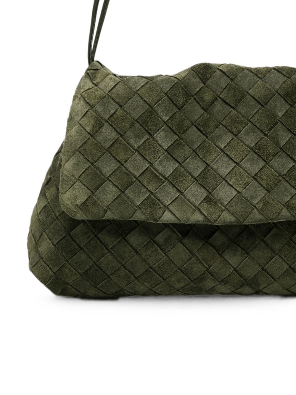 Bottega Veneta Women Giorno Leather Shoulder Bag