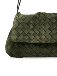 Bottega Veneta Women Giorno Leather Shoulder Bag