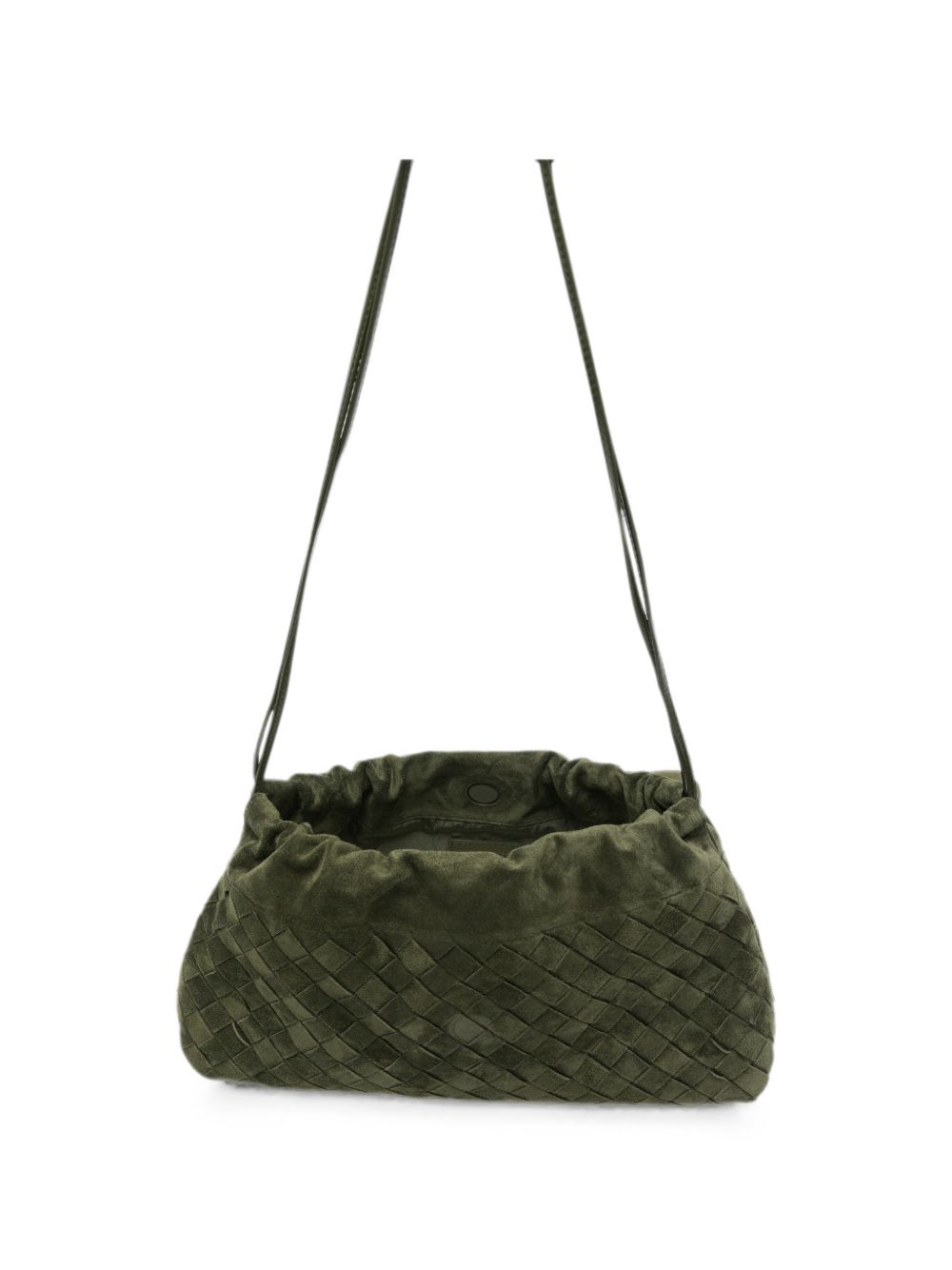 Bottega Veneta Women Giorno Leather Shoulder Bag
