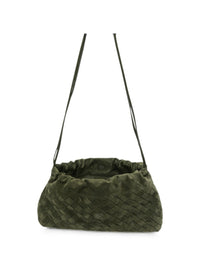 Bottega Veneta Women Giorno Leather Shoulder Bag