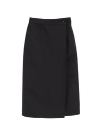 Bottega Veneta Women Cotton Midi Skirt
